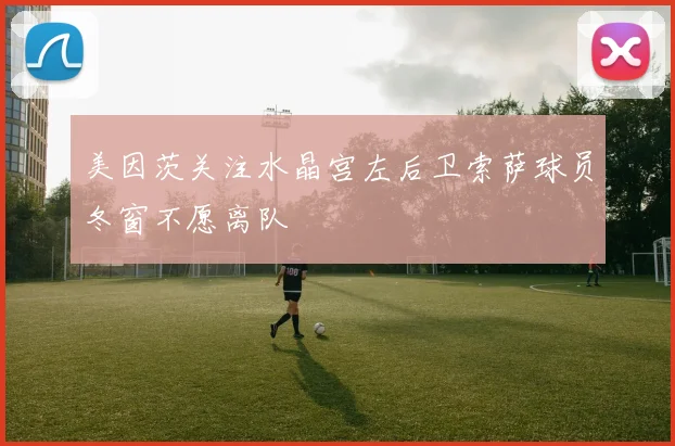 美因茨关注水晶宫左后卫索萨球员冬窗不愿离队