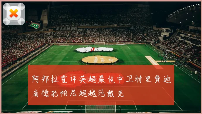 阿邦拉霍评英超最佳中卫特里费迪南德孔帕尼超越范戴克